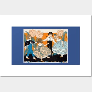 The Dancers - Shirley Kite 1927, My First Book Posters and Art